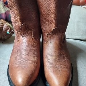 - Cowboy boots brown